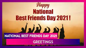 The tradition of dedicating a day in honor of friends began in us in 1935. National Best Friends Day 2021 In Us Whatsapp Messages Greetings And Images To Send To Your Bff Youtube