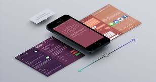 Perspective App Screens Mock Up 6 Presentation App App App Design