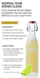 Homemade Dish Soap Recipe From Doterra S Winter 2014 Magazine Essential Oil Soap Recipe Cleaning Recipes Essential Oils Cleaning