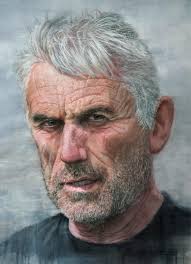 The Man from Donegal Town. This is my watercolour portrait of a man I met  at an agricultural fair in Ardara, Donegal. I thought he looked a bit like  Gregory Peck. He