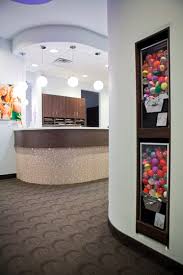Tile Under Checkin Desk Pediatric Dental Office Dental Office Design Pediatrics Office