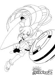 Powerpuff Girls Z Coloring Pages Free Boyama Sayfalari