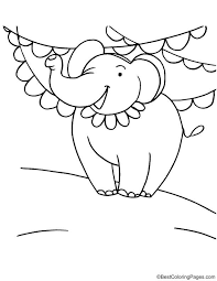 Drawing and coloring activities is fun past time for kids of all ages also to enjoy. Happy Elephant Coloring Page Download Free Happy Elephant Coloring Page For Kids Elephant Coloring Page Coloring Pages Happy Elephant