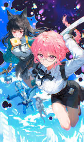 Miyabi Hoshimi A cute fox girl