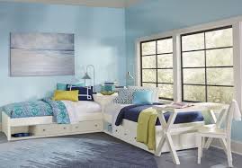 Made from tulip poplar wood from atlantic furniture ar8611009 madison platform bed with open foot board, twin xl, grey. Pulse White Twin L Shape Panel Bed With Double Storage From Ne Kids Coleman Furniture