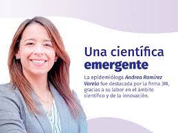 , andrea ramirez varela, andrea dâmaso bertoldi, marlos r. Una Cientifica Emergente Uniandes