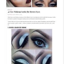 mix 40 eye makeup looks for brown eyes