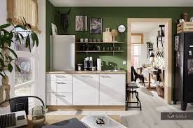 Meuble tv vintage 2 portes blanc et gris fjord maisons du monde. Cuisine Pino Avec Volet Roulant Haut Placard 180 Cm Beton Blanc Gris D Top Shelf De