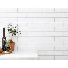Meringue Matte Ceramic Tile Matte Subway Tile Backsplash White Subway Tile Backsplash White Subway Tile Kitchen