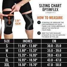 Mava Optimflex Knee Support Compression Sleeves Pair For Running Joggingworkout Walking Hiking Cy Knee Support Sleeve Knee Compression Sleeve Arthritis Relief
