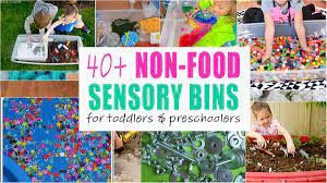 Maybe you would like to learn more about one of these? 40 Non Food Sensory Bins For Toddlers Preschoolers Happy Toddler Playtime