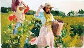 Joaquin Sorolla Harvest Jerez 1914 Queen Sofia Spanish Institute In New York Presents The Rich History Of Spain S Regional Dresses In Spanish Art Art Artist