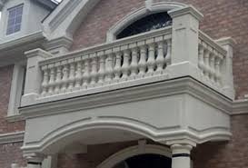 Terrace Cement Railings Balcony Design Balcony Design