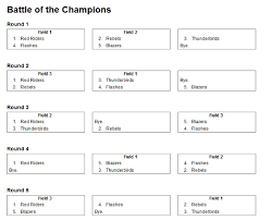 Round Robin Generator Create Round Robin Tournaments