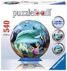 Part one 12 to 18 months. New 3d Jigsaw Puzzle Puzzleball 540 Piece Ravensburger Underwater World Age 12 Puzzle Art 3d Jigsaw Puzzles Jigsaw Puzzles