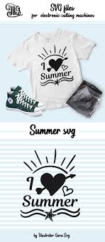 I Love Summer Svg Beach Svg Summer Svg Beach Sayings Svg Beach Quo Illustrator Guru
