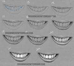 How to draw a realistic eye (time lapse). How To Draw A Mouth Full Of Teeth Drawing A Smiling Mouth And Teeth Step By Step Drawing Tutorial How To Draw Step By Step Drawing Tutorials