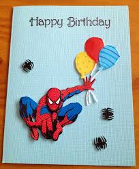 I have checked the second link and it contains day letters attached with images. Spiderman Birthday Card Card Making Birthday Spiderman Cards Birthday Cards