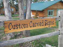 Personalized Wooden Signs 45 X8 Personalized Etsy Custom Carved Signs Personalized Cabin Signs Personalized Wooden Signs