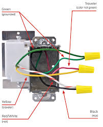 Attach the red wire coming from the light to the top left nut on the switch. Ge Zwave 3 Way Light Switch 1 Switch Has 5 Wires The Other 3 After Removing The Two Old Light Switches I Think The