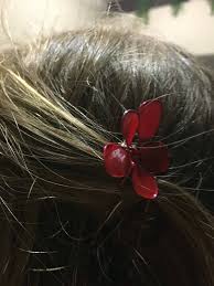 Mastodon Flowers For My Amazing Bari Buddy Hallie And Myself Made For Our Last Rahs Jazz 1 Concert Together Hair Accessories Beauty Amazing