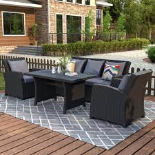 Check spelling or type a new query. Winston Porter Shasta Wicker Rattan 4 Person Seating Group With Cushions Wayfair