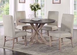 The archer dining chairs have a contemporary design and offer a very comfortable seat. Jefferson 5 Piece Round Dining Table Set Brown Home Furniture Plus Bedding