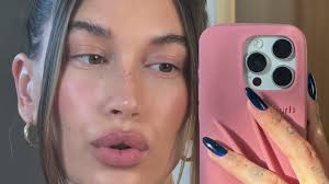 Hailey Bieber returns to social media with glam pouting selfie after giving  birth to baby son