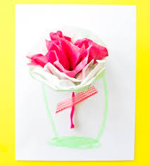 1) 9x9 cm 2) 21x23 cmother flowers tutorial. How To Make Tissue Paper Flower Cards With Video