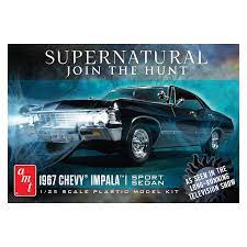 It has a 327, speed power glide transmission. 1 25 1967 Chevy Impala 4 Door Faller 0849398030035