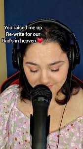 You raised me up re write for our lovely dad's in heaven 🙏 ❤️  #youraisedmeup #mandifishermusic #singer #rewrite #emotional #missyoudad
