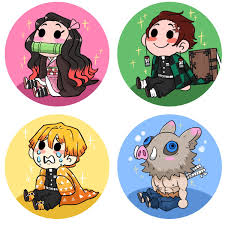Missdoodlesalot On Twitter Demon Slayer Buttons For Lacomicon I M So Hyped To Have These Made Demonslayer Demonslayerkimetsunoyaiba Kimetsunoyaiba Kimetsunoyaibafanart Nezuko Tanjiro Inosuke Zenitsu Anime Buttons Https T Co The footage confirmed not only tanjiro and nezuko but also zenitsu, inosuke, and giyu in the playable roster. demon slayer buttons for lacomicon i m