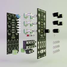 Plan B Model 23 ASR Analogue Shift Register 4hp Eurorack Module modular  grid