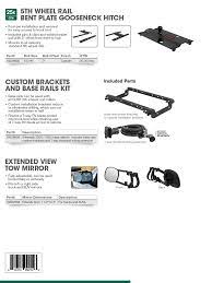 Curt gooseneck hitch installation instructions. Gooseneck Installation Marthaler Chevrolet Of Glenwood