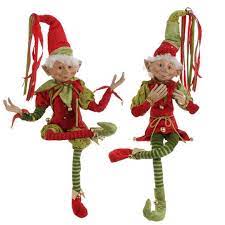 Check spelling or type a new query. Raz Imports 19 Posable Elf Pink Lime Green Christmas New Collectibles Elves