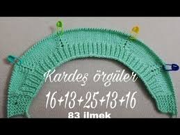 Farkli Artirma Teknigi Reglan Artirma Youtube Baby Knitting Patterns Orgu Egitimleri Orme Tezgahi Desenleri
