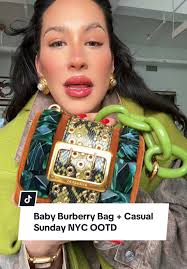 Casual Sunday OOTD with Baby Burberry Bag