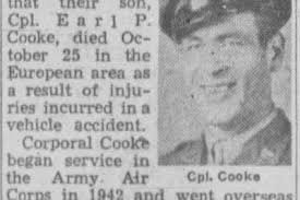 East Tennessee Veterans Memorial Association — Cooke, Earl P.