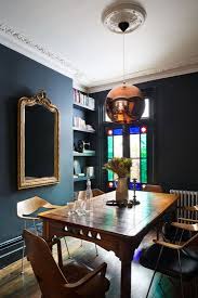 Terraced House London Dining Room Victorian Dark Dining Room Home