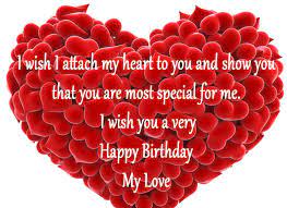 When you are in love, you can do unbelievable things in your life, and your love does dominate all. Romantic Birthday Wishes Birthday Wishes For Love Birthday Wishes For Myself Birthday Wish For Husband
