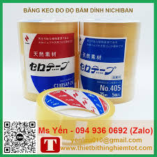 Băng keo đo độ bám dính Nichiban - Thiết Bị Thí Nghiệm Tốt