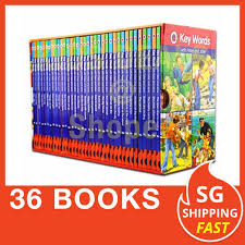 Brand new key words with peter and jane set of 6 books 1a 1b 1c 2a 2b 2c books stationery children s books on carousell. Sg Shipping Ladybird Key Words With Peter And Jane Box Set 36 Books Shopee Singapore