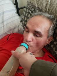 Hey good morning just checking in. Who's try the bottle technique this been  a life saver my daddy don't miss a drink anymore. Hope this can help out  with a love one