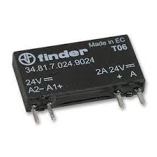 Up to 350 vdc input range: 34 81 7 024 8240 Finder Slim Solid State Relay Sos Electronic