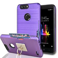 Super easy to unlock i'm currently using it with at&t even though it says metro pcs. Zte Blade Z Max Zte Blade Zmax Pro 2 Zte Sequoia Case With Phone Stand Ymhxcy Credit Card Slots Holder Brushed Texture Hybrid Dual Layer Shockproof Protective Cover For Zte Z982 Lck Purple Buy