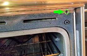 can't close oven door, self clean lock