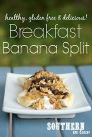 Recipe Breakfast Banana Split Clean Eating Breakfast Healthy Breakfast Recipes Healthy Banana Split Recipe