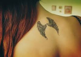 30 Angel Tattoos Designs Pretty Designs Back Of Neck Tattoo Neck Tattoos Women Angel Tattoo Designs