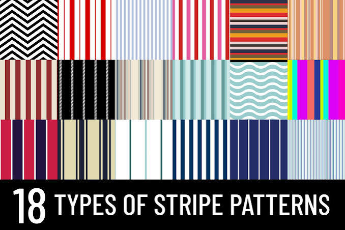 18 Types of Stripes Collection Graphic by patternhouse · Creative Fabrica
