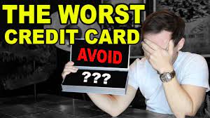 You will want to move on as soon as possible because the interest rates usually aren't good, the lender is holding your deposit money hostage and you typically have a small credit limit. I Found The 5 Worst Credit Cards Ever Avoid These Youtube